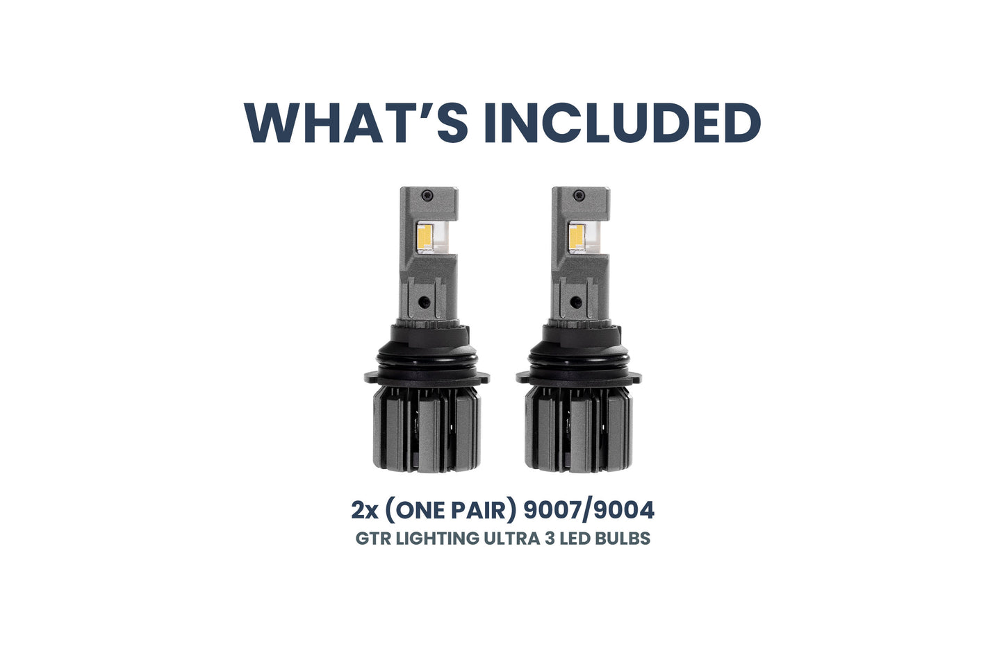 9004: 9007/9004: GTR Lighting Ultra 3 (Hi/Lo / Pair)