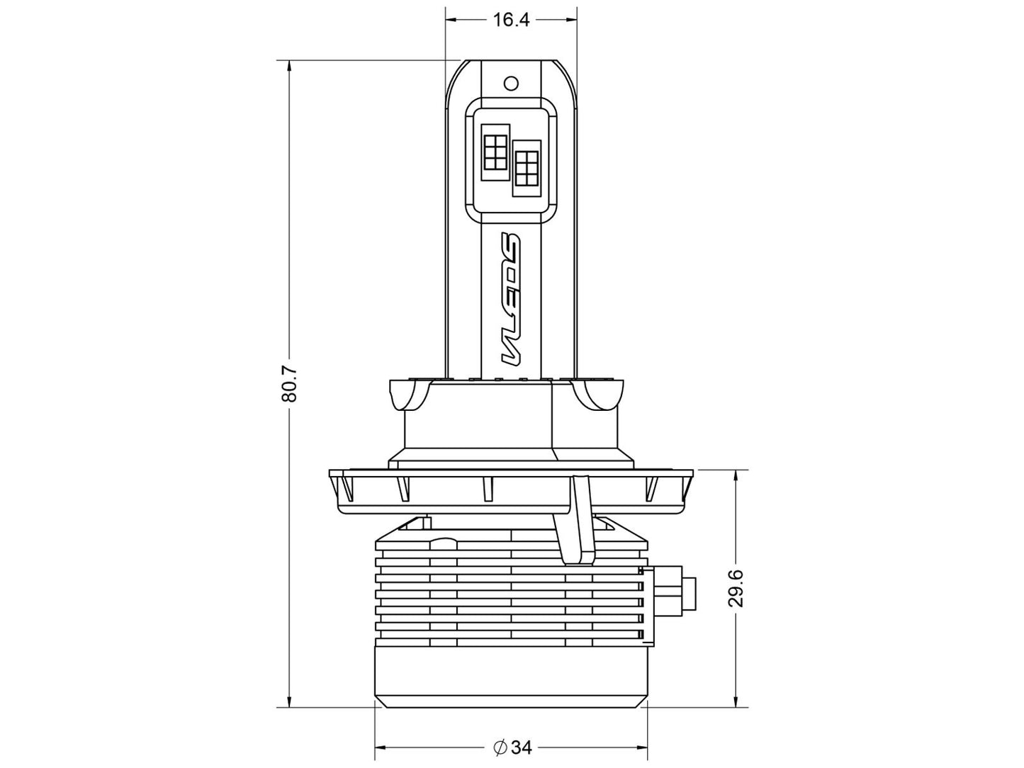 H13: VLEDS V50 Monochrome Series