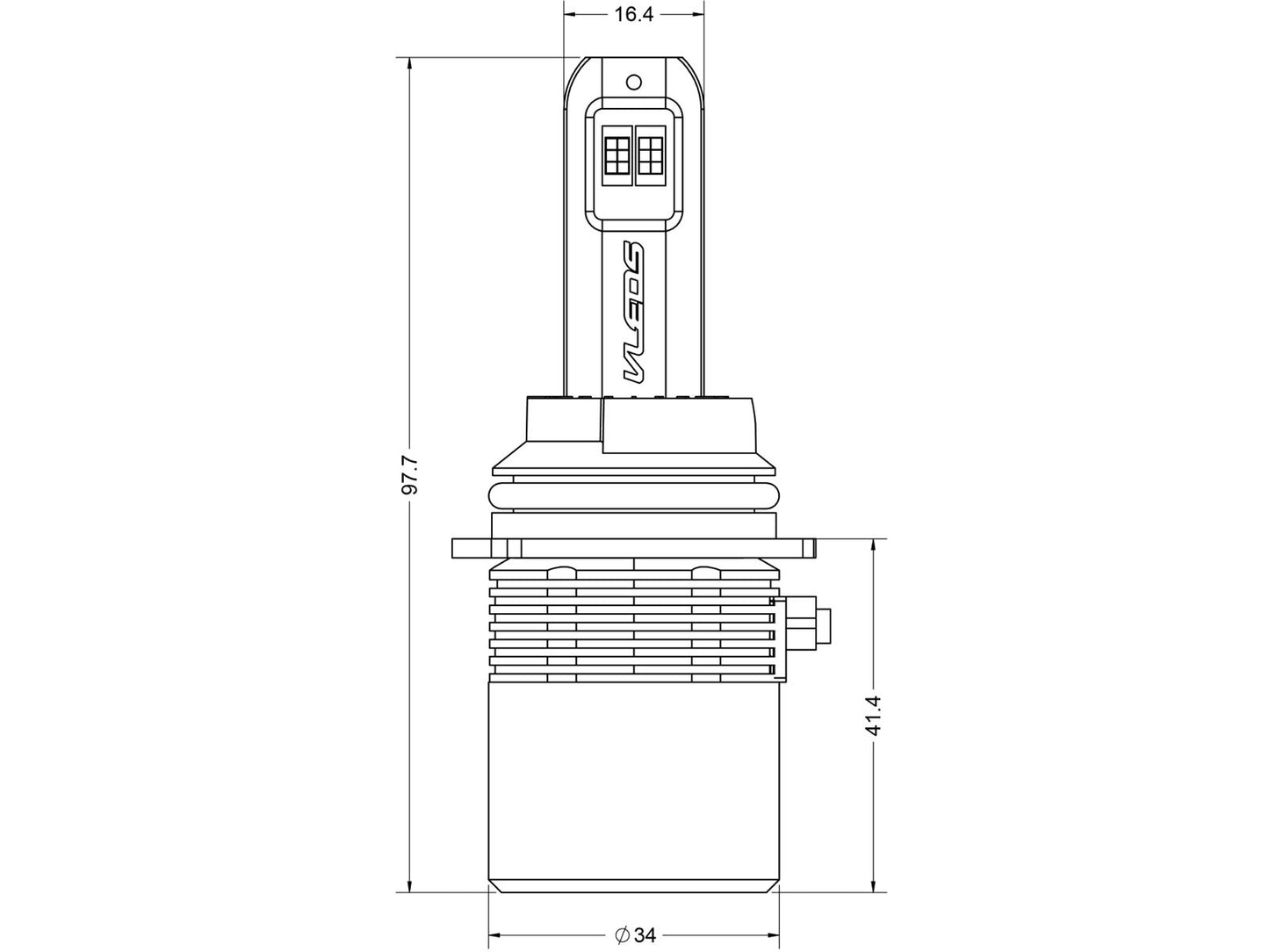 9004: VLEDS V50 Monochrome Series