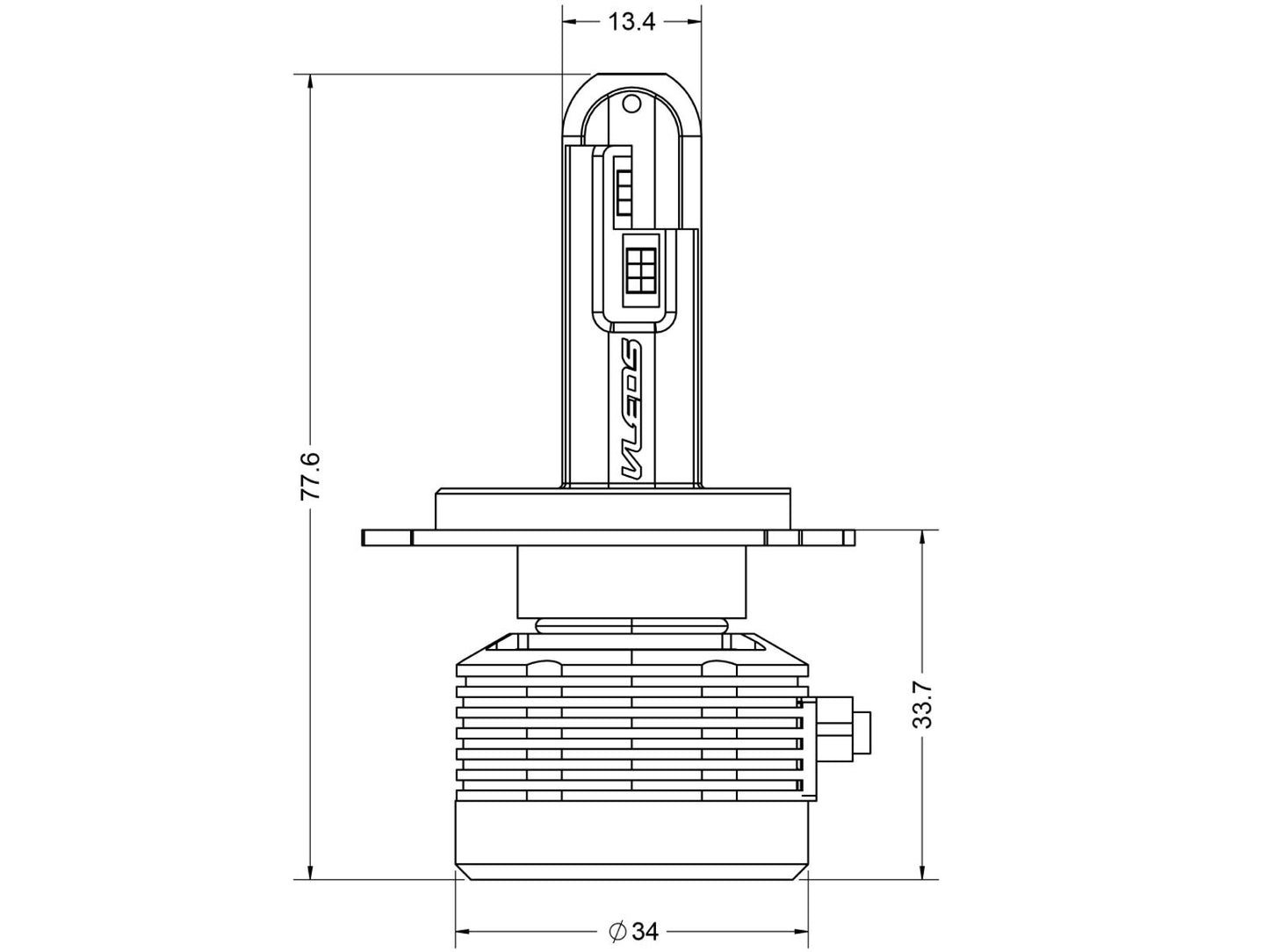 H4: VLEDS V50 Monochrome Series