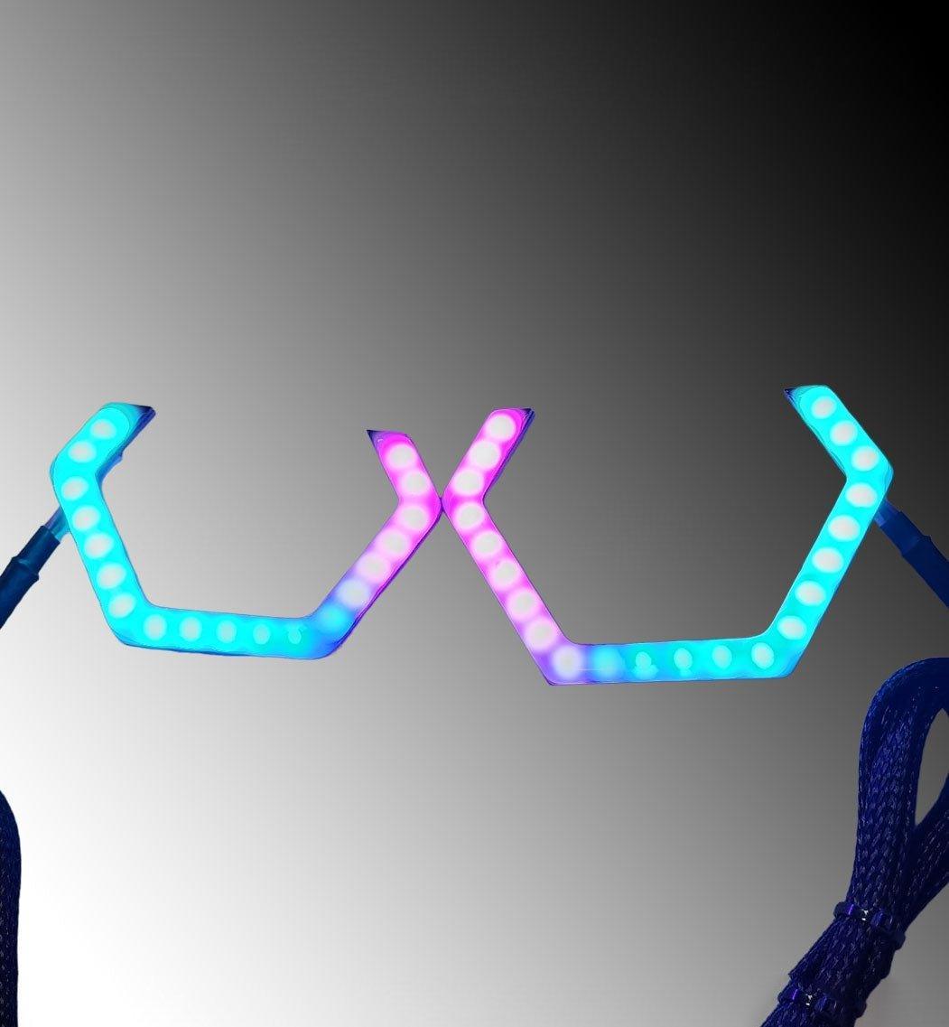 Half Hex Halos: Color Flow - Panther Lights