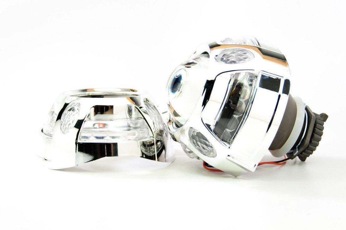Panamera 1.0 (White/Amber LED Switchback) - Panther Lights