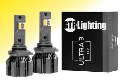 9005: 9005/9145/H10: GTR Lighting Ultra 3 Yellow (Pair)