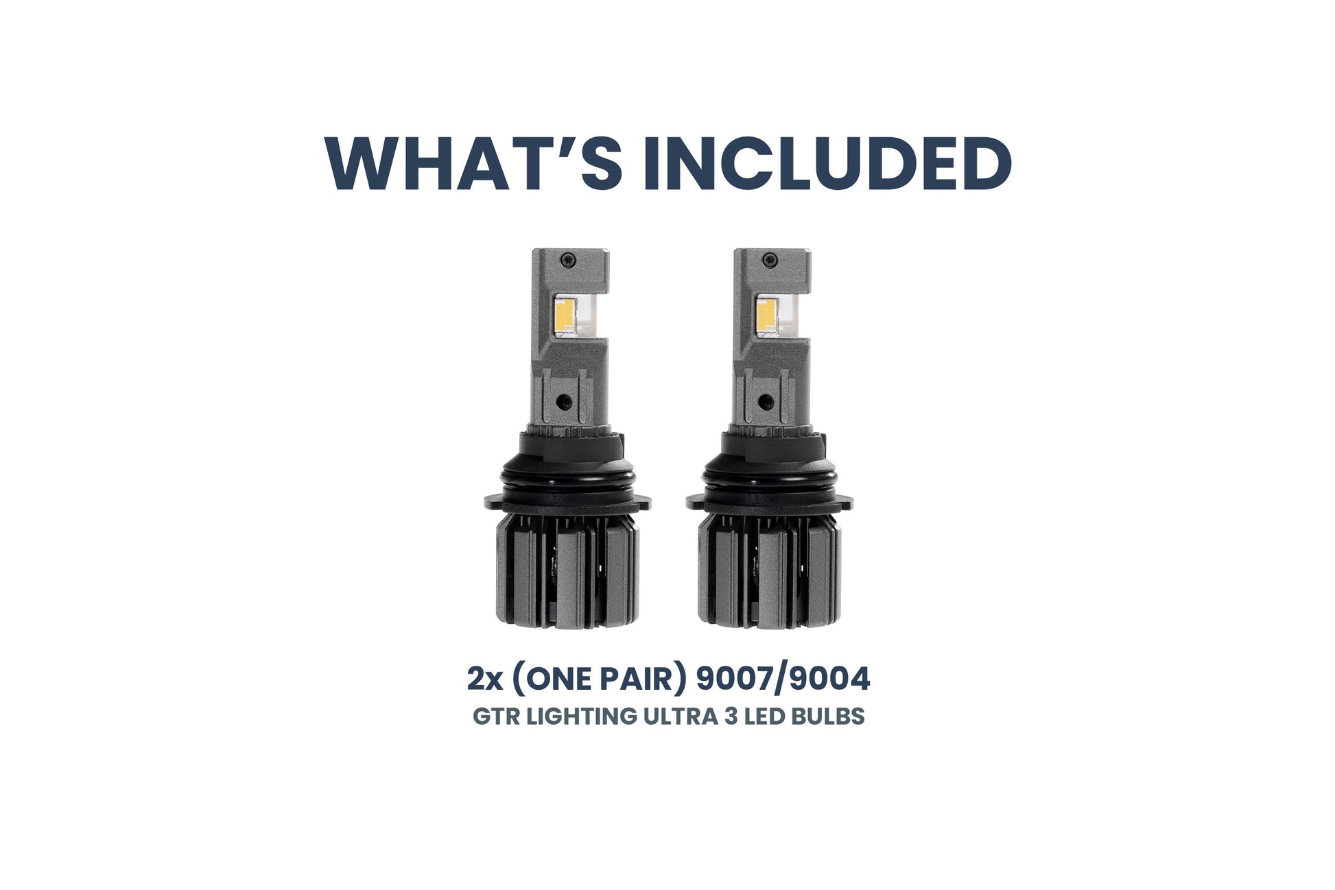 9004: 9007/9004: GTR Lighting Ultra 3 (Hi/Lo / Pair)