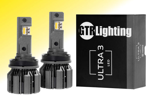 H11: H11/H9/H8: GTR Lighting Ultra 3 Yellow (Pair)