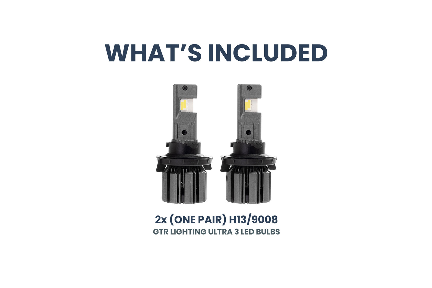 9008: H13/9008: GTR Lighting Ultra 3 (Hi/Lo / Pair)
