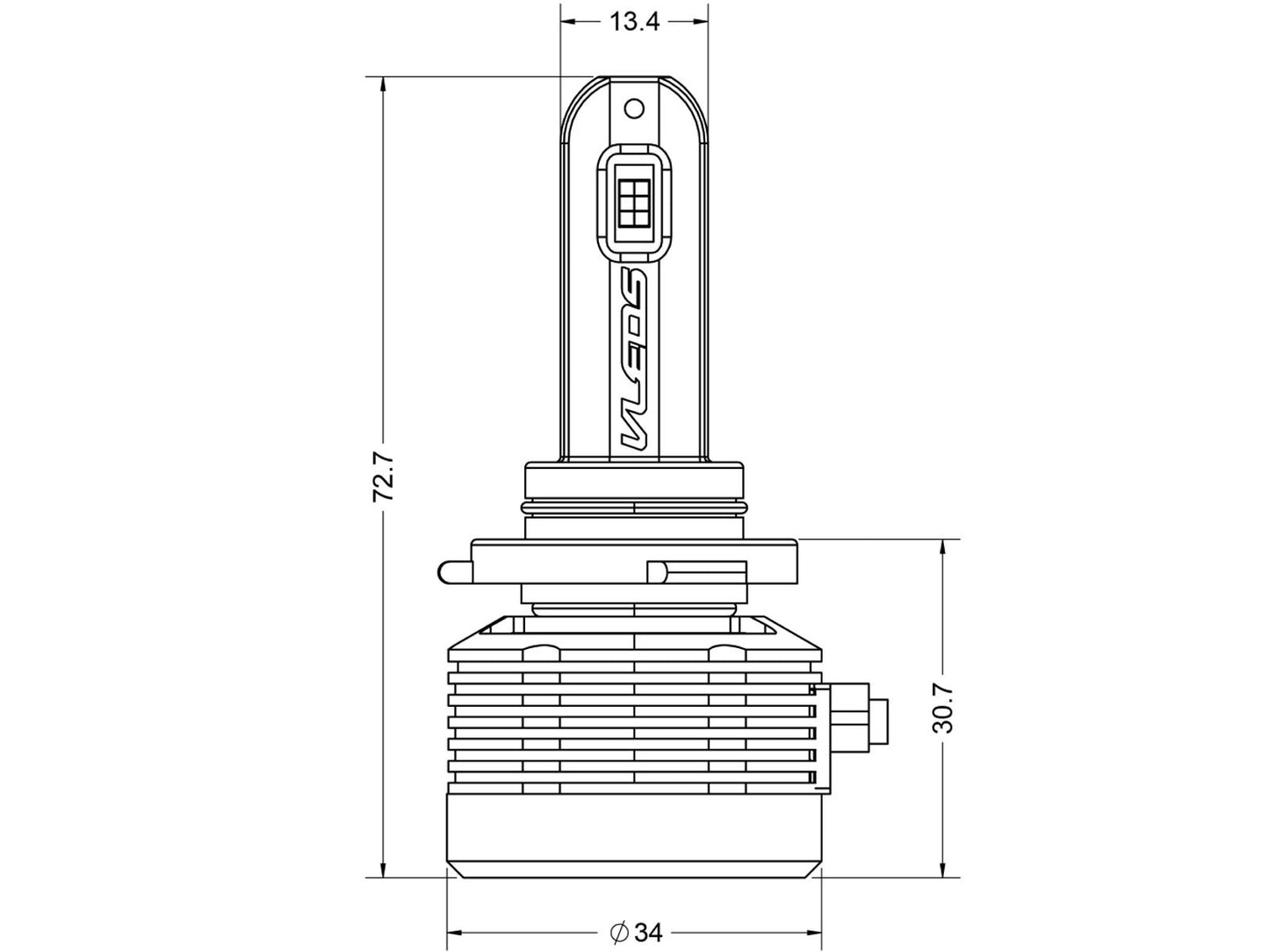 9006: VLEDS V35 Monochrome Series